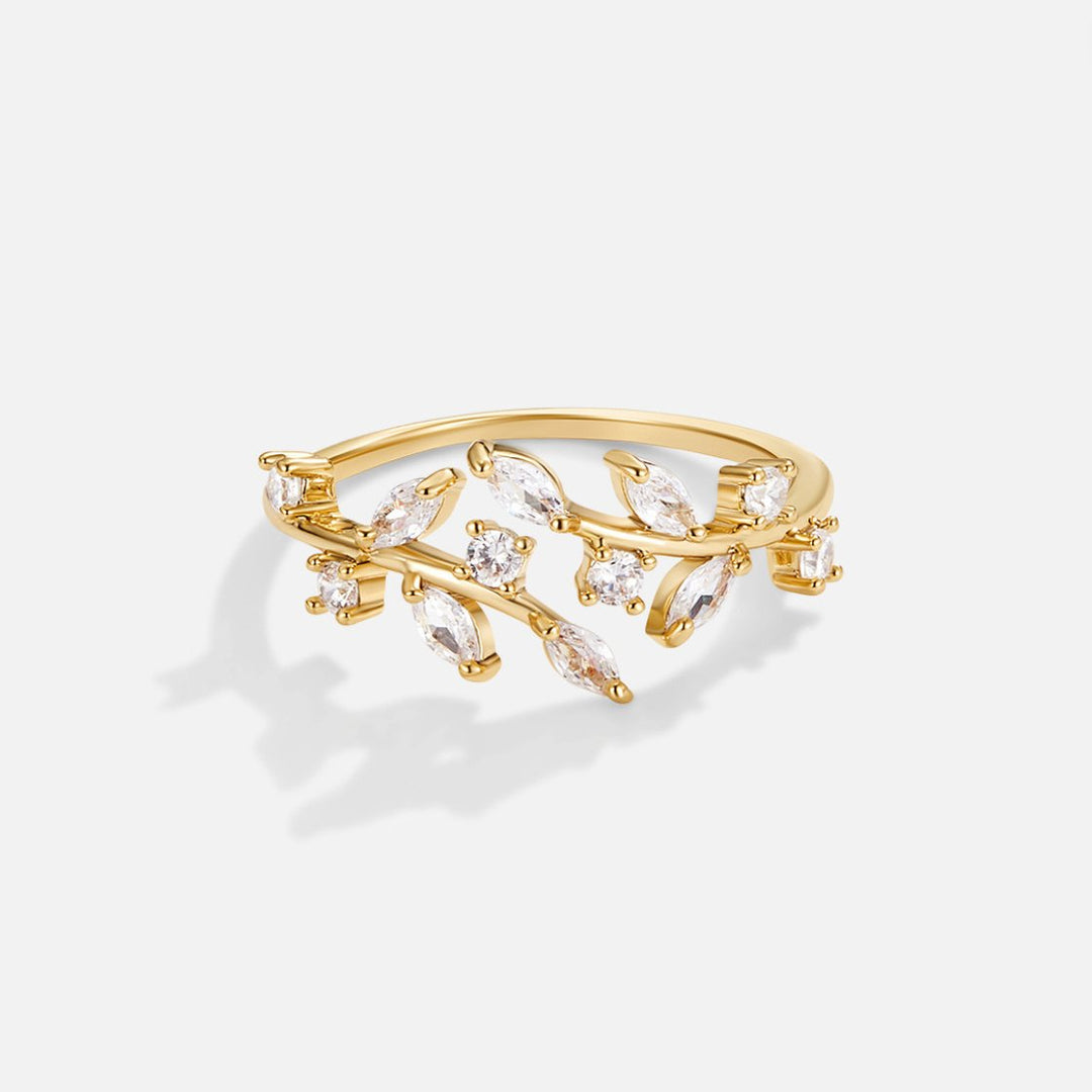 Marquise-Laurel-Ring
