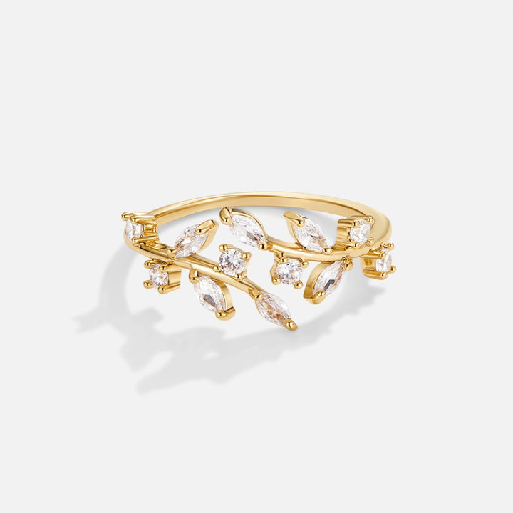 Marquise-Laurel-Ring