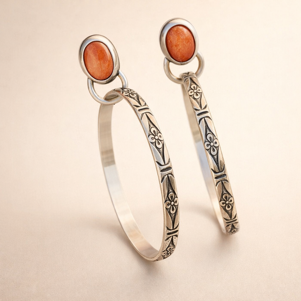 Ohrringe - Turquoise Heritage-  mit Tropfenform