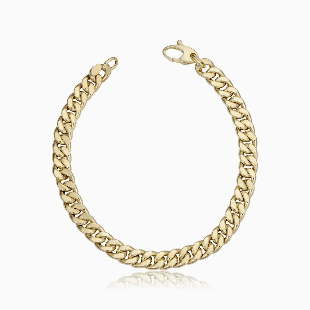 Armband mit geformten Gliedern