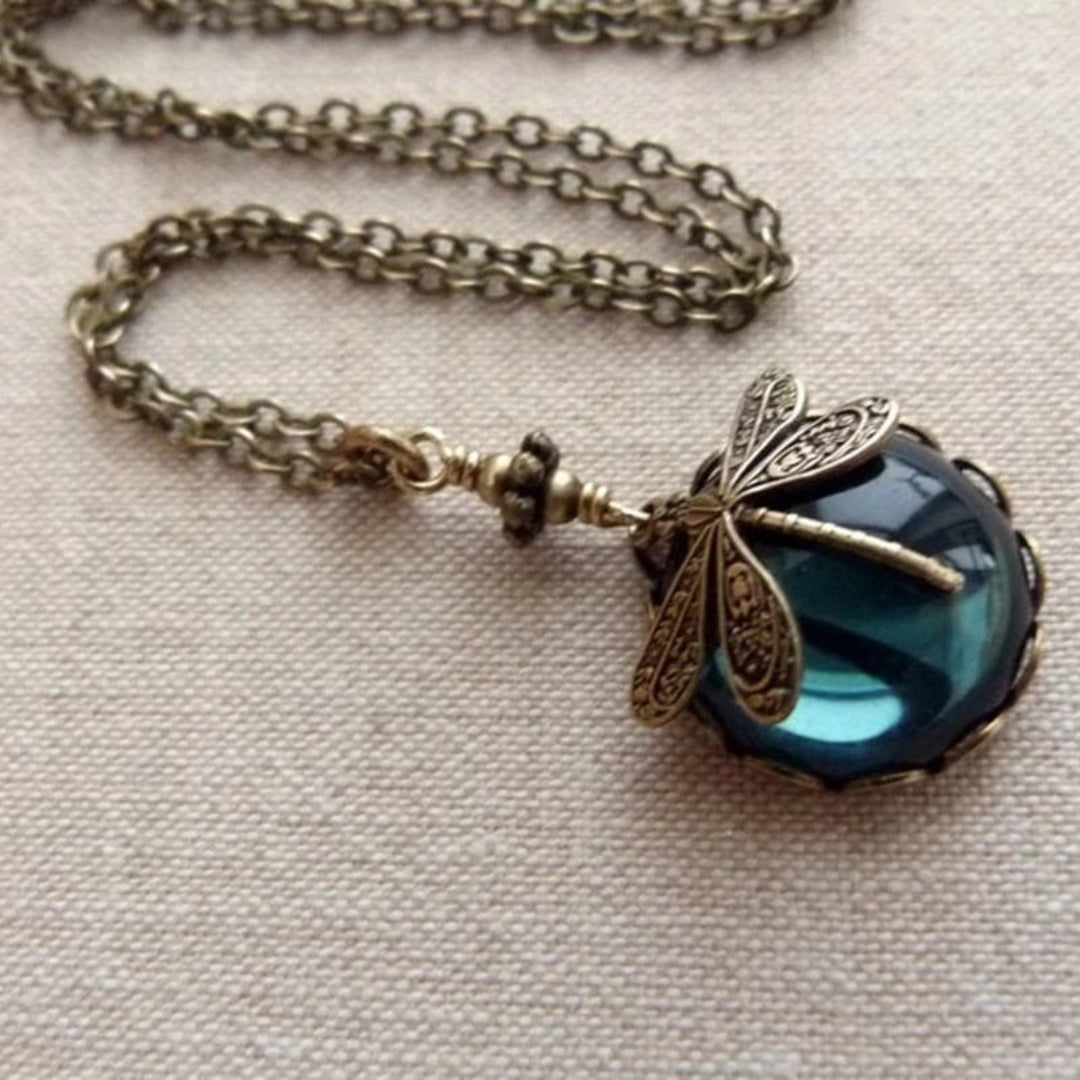 Vintage-Schmuckset - Dragonfly Lagoon