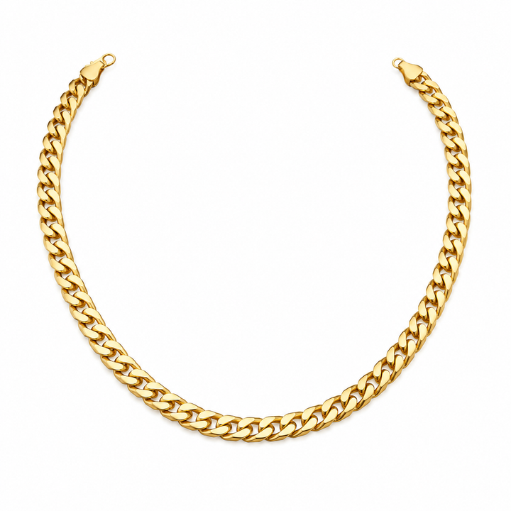 Halskette mit Statement-Gliederkette
