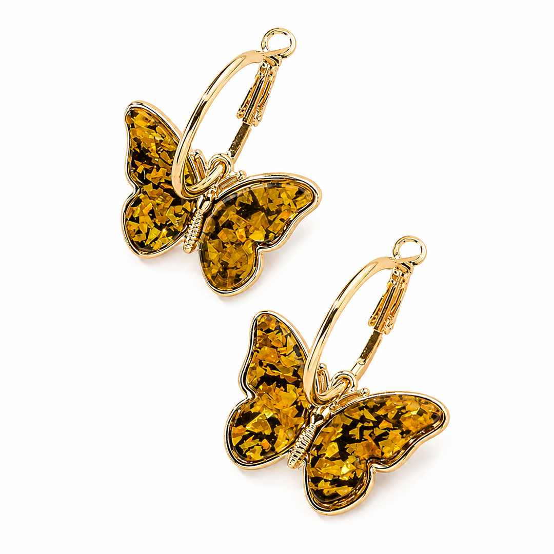Mosaik-Schmetterling-Creolen