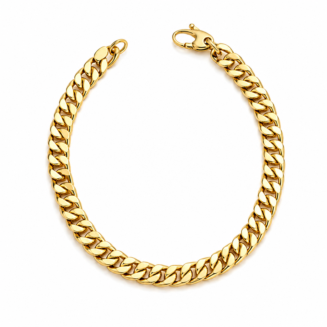 Armband mit geformten Gliedern