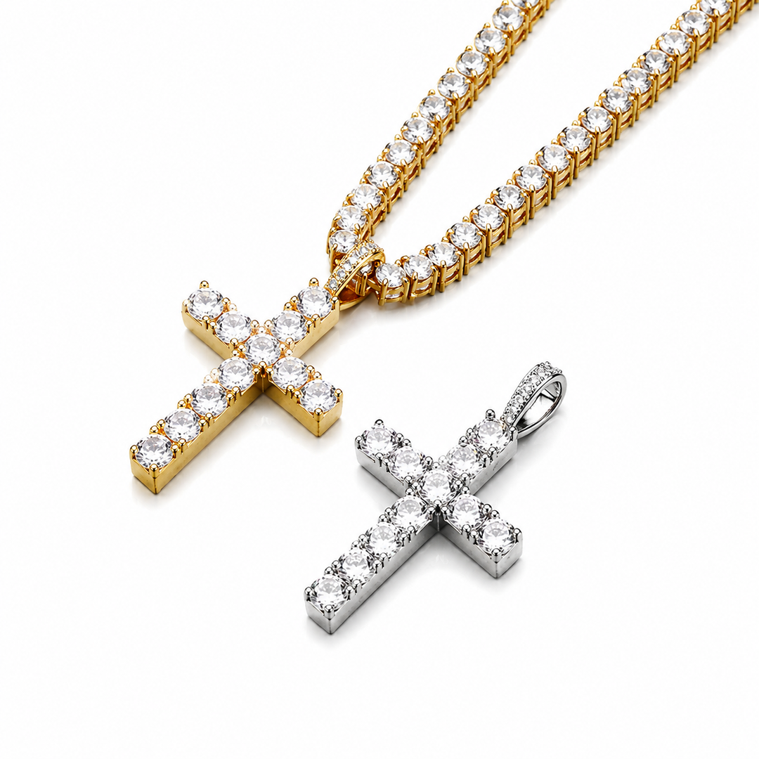 Halskette mit - Brilliant Faith-Kreuz