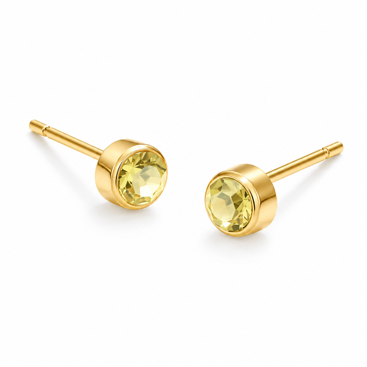 Ohrstecker mit Sternzeichen-Steinen