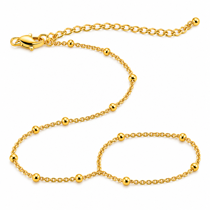 Armband mit doppelter Kette