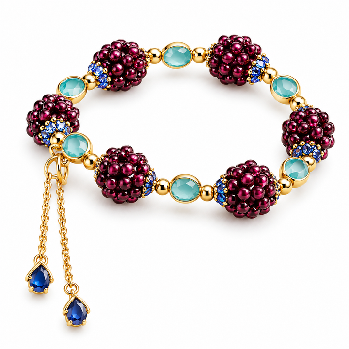 Armband mit botanischen Perlen