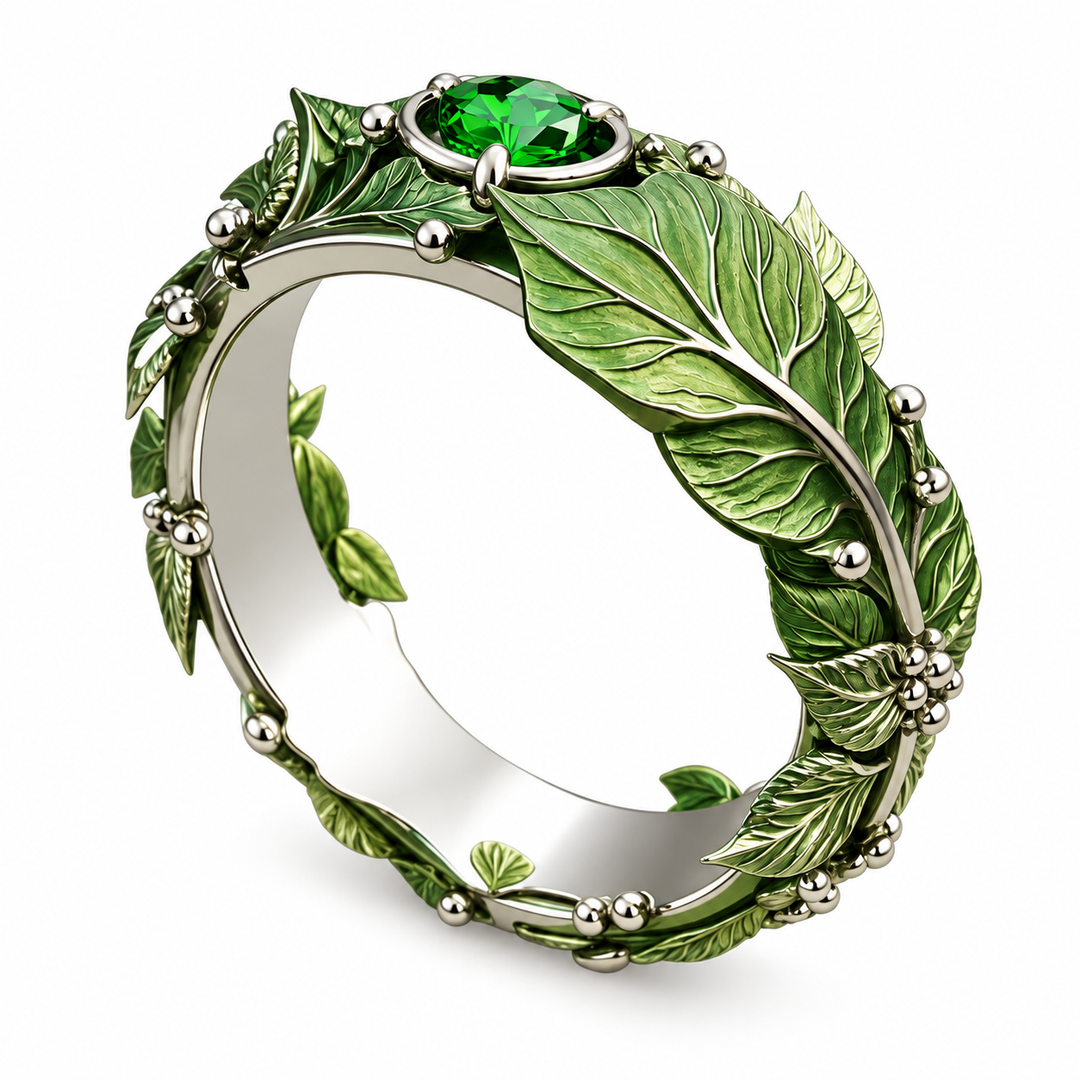 Ring - Verzaubertes Blatt