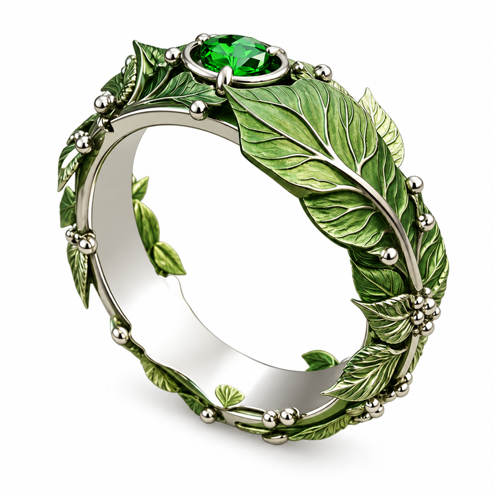 Ring - Verzaubertes Blatt
