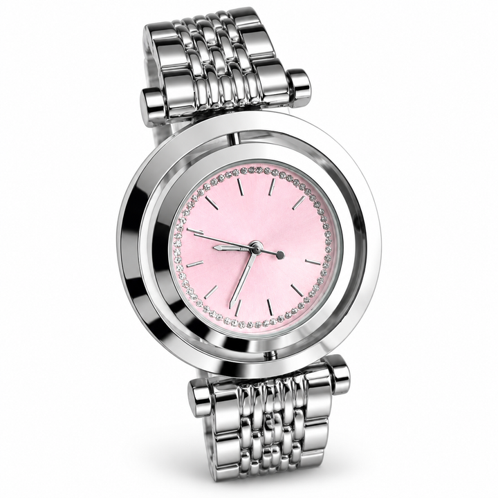 Urelia Halo Rose-Gold Elegance Uhr