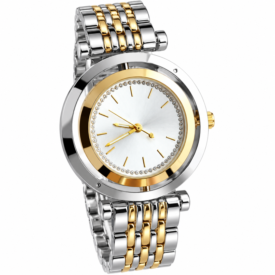 Urelia Halo Rose-Gold Elegance Uhr