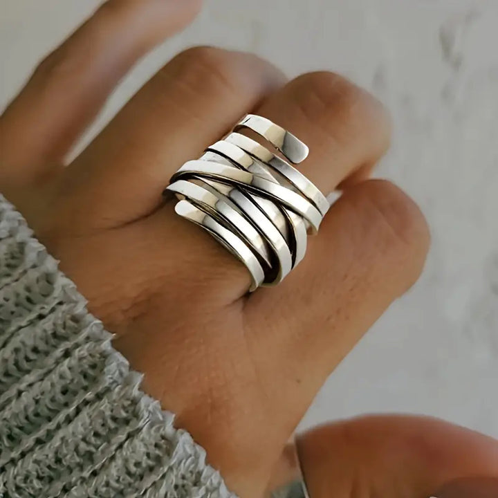 Verflochtener Statement-Ring
