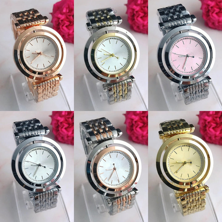 Urelia Halo Rose-Gold Elegance Uhr
