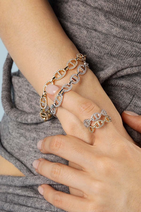 Crystal Mariner Gliederarmband