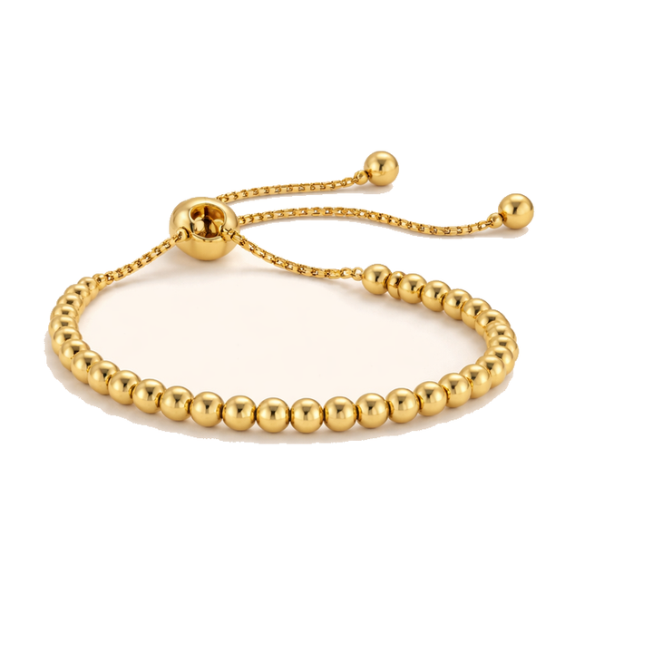 Armband - Golden Orbit - mit Perlen