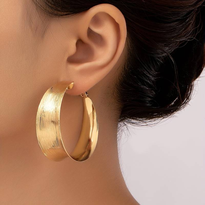 Satin-Arc-Ohrringe