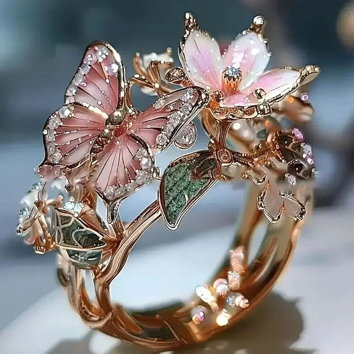 Ring «Zauberhafter Schmetterlingsgarten»