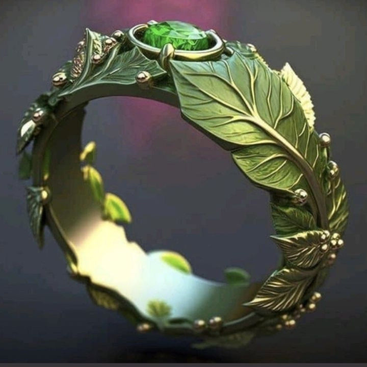 Ring - Verzaubertes Blatt