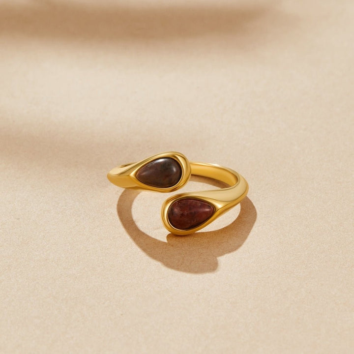 Ember Duo Teardrop Wrap-Ring