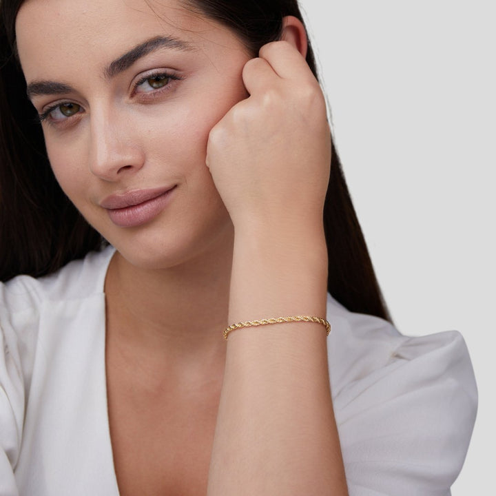 Aurevon Geflochtenes Kettenarmband